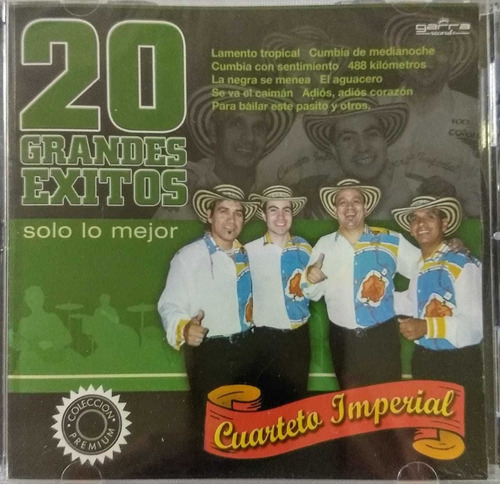 Cuarteto Imperial-cd Nuevo-20 Grandes Éxitos-solo Lo Mejor