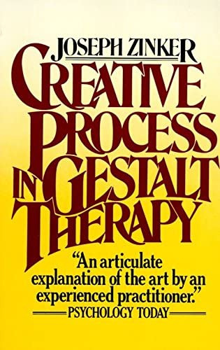 Creative Process In Gestalt Therapy, De Zinker, Joseph. Editorial Vintage, Tapa Blanda En Inglés