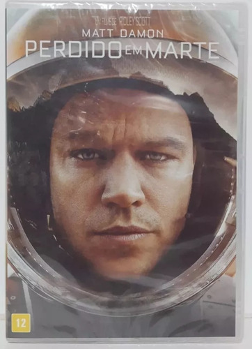 Dvd Perdido Em Marte (matt Damon) Original Novo Lacrado