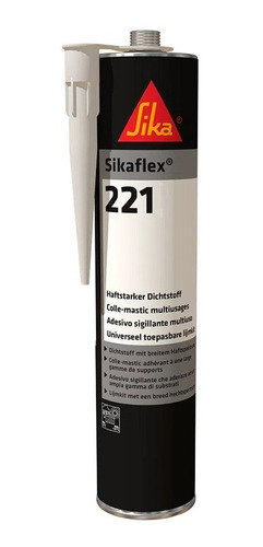 Sikaflex 221 Sellador Adhesivo Poliuretanico 300ml 