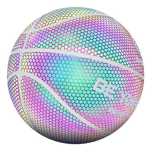 Balón De Baloncesto H Holográfico Reflectante Brillante, Ko9