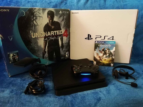 Ps4 De 500gb Con Cables Y Control