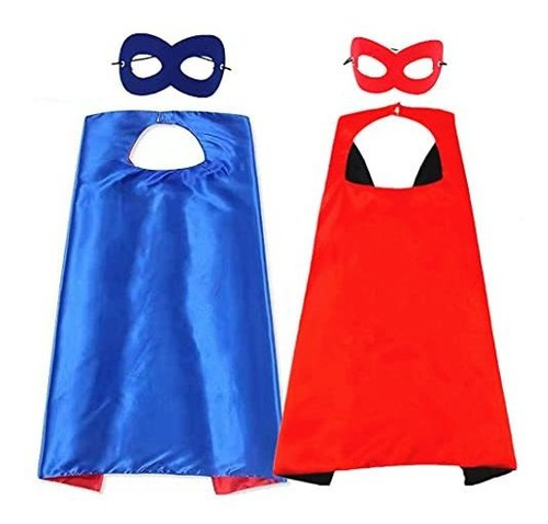 Aicoc Superhero Cabos Y Máscaras Para Niños Vestido Djk4s