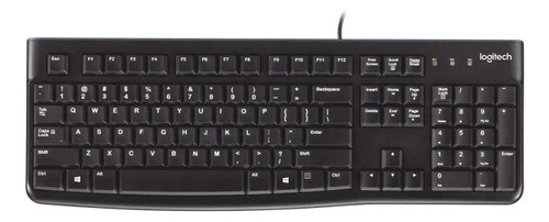 Teclado Logitech K120 Usb Negro Español