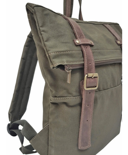 Mochila Noé Lona Algodón Impermeabilizada San Román