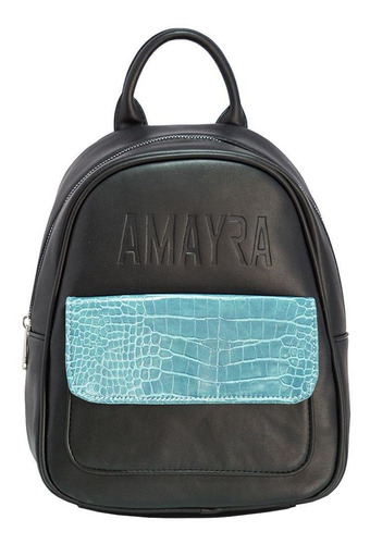 Mochila Amayra Mujer Dama Urbana Grande Simil Cuero 7 Pp