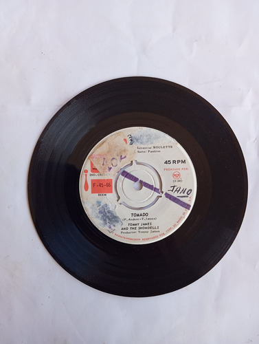Vinilo Single De Tommy James And The Shondells ( H118 (Usado)