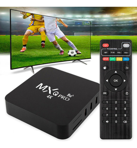 Smart Tv Box Android G96 4k Color Negro