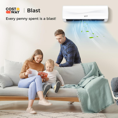 Aire Acondicionado Y Calentador Mini Split 12000 Btu Pared Blanco