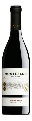 Vinho tinto chileno Montesano Pinot Noir 750ml