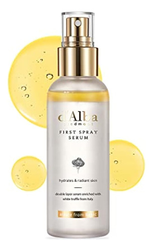 D'alba Italian White Truffle Spray Serum, Vegan Glow-boostin