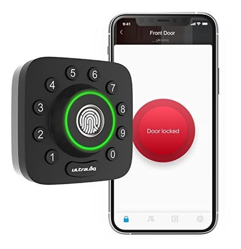 Ultraloq U-bolt Pro Smart Lock, Keyless Entry Door 3b7je