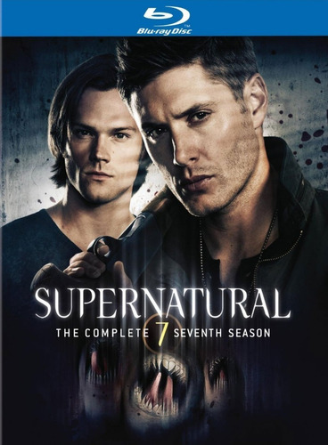Blu-ray Supernatural 7ª Sétima Temporada Dublado 