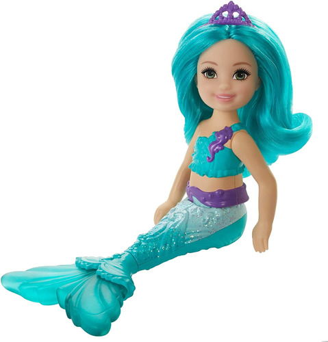 Muñeca De Sirena Chelsea De Barbie Dreamtopia, 65 Pulgadas,