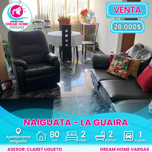  Apartamento En Venta Av. Boulevard Naiguata - La Guaira