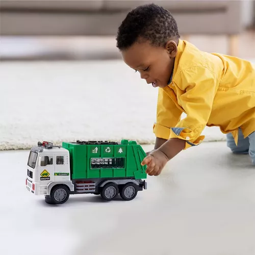 Brinquedo Infantil Caminhão Coletor De Lixo Som E Luzes 4d em Promoção na  Americanas