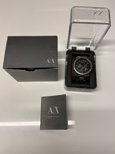 Relógio Masculino Armani Exchange Ax2084 Original Usado