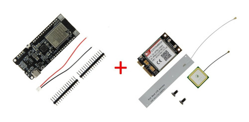 Esp32 + Modem  Sim 7600sa 4g Gnss Com Antena