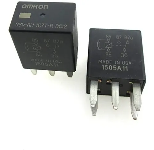 2 Pezzi Relè Auto Alta Corrente G8HE-1C7T-R1-DC12V 12V - 5 Pin - Nuovi