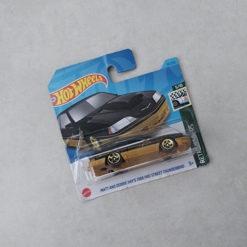 Hot Wheels Matt And Debbie Hays 1988 Thunderbird Pro Street Preto (Usado)
