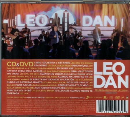 Cd & Dvd Leo Dan Celebrando A Una Leyenda 2 Smm 2020