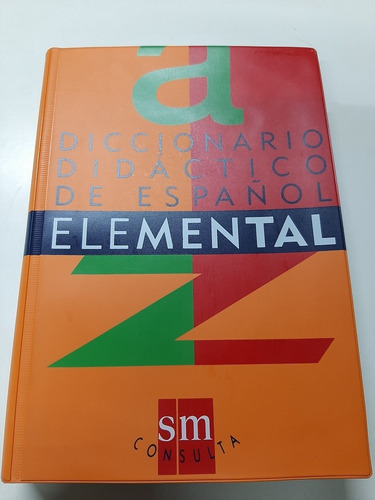 Diccionario Didáctico De Español Elemental. Sm. 1995.
