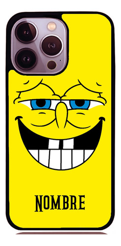 Funda Cara Bob Esponja V1 Motorola Personalizada