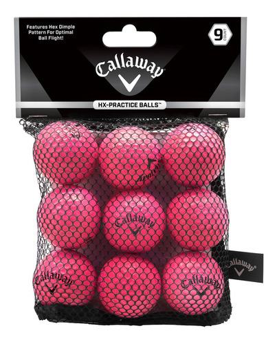 Pelota De Golf  Callaway Soft Flight Balls 9pack - Rosa