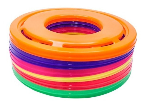 Frisbee Frisby Frisbi Plato Volador Juguete Pack 10 Unidades