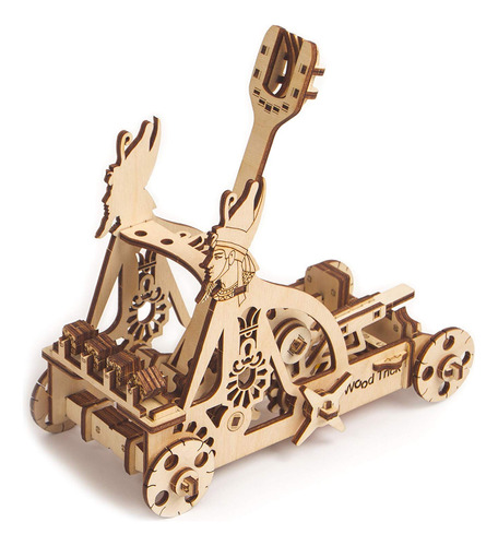 Wood Trick Catapult Kit De Modelo De Madera Para Construir -