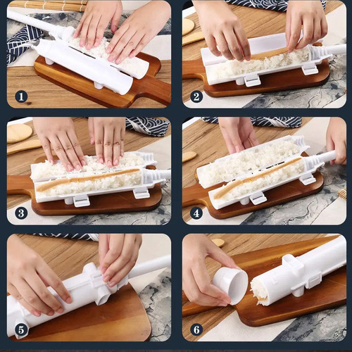 N Kit 14 Formas De Molde De Tapete Culinário Japonês