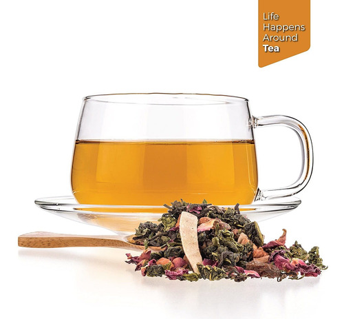 Tealyra - Berry Rose Slenderize - Pu Erh 5 Año De Edad Como