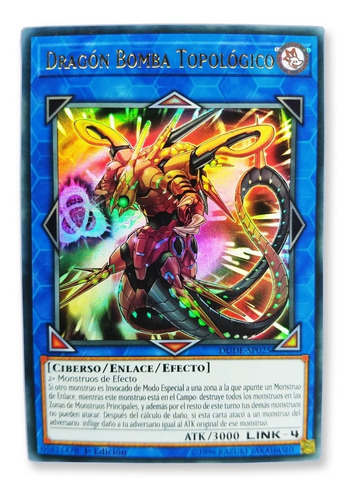 Imagen 1 de 1 de Yugi-oh! Dragon Bomba Topologico Dude-sp025 Ultra