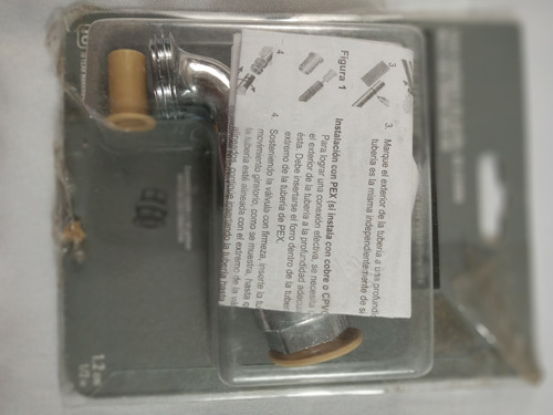Llave Multigiro Nariz, Cromo Conexión Rápida Inst.13mm 1/2