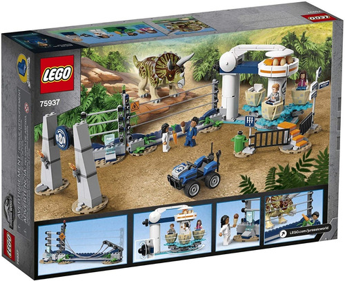 Lego Jurassic World 75937 Triceratops Rampage 447 Pzs