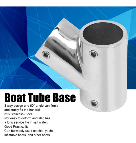 Conector De Montaje Para Tubo De Barco, Barandilla De 60°, 3