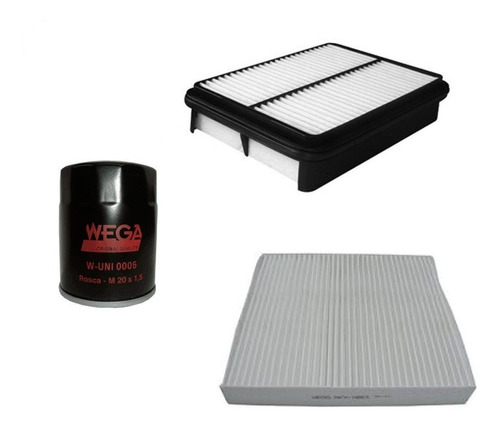 Kit Troca Filtros Outlander 2.2 16v Diesel 2015 Em Diante 