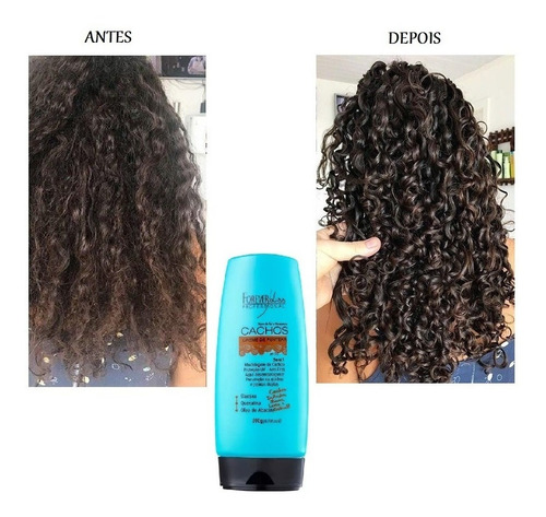 Imagem 2 de 5 de Forever Liss Creme De Pentear Cachos 200 Gr Original + Nf