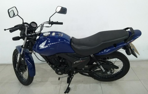 Moto Honda Cg Fan Ks Azul