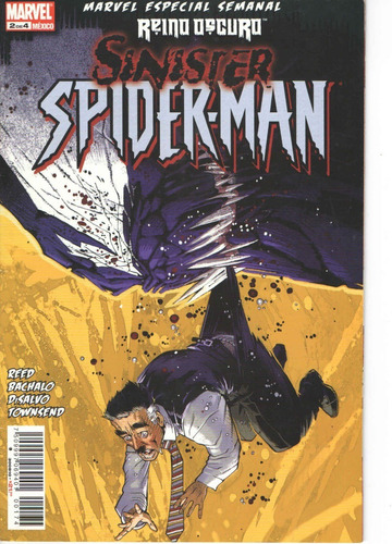 Comic Marvel Sinister Spiderman 2 #2 Reino Oscuro Español