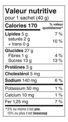 Galletas Suaves Con Chispas De Chocolate 12 Bolsas 480 G