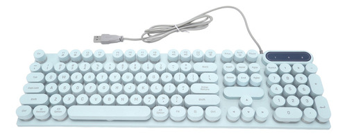 Zq Teclado Para Juegos, Usb, Redondo, 104 Teclas