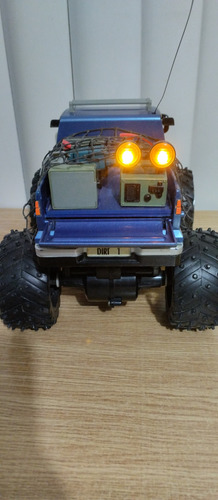 Camioneta De Juguete De Radio Control Azul (Usado)