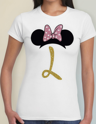 Playera Personalizada Minnie O Mickey Disney