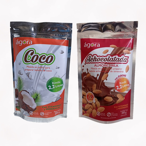 Coco - Achocolatada / Alimentos Agora 200gr (2,2lts)