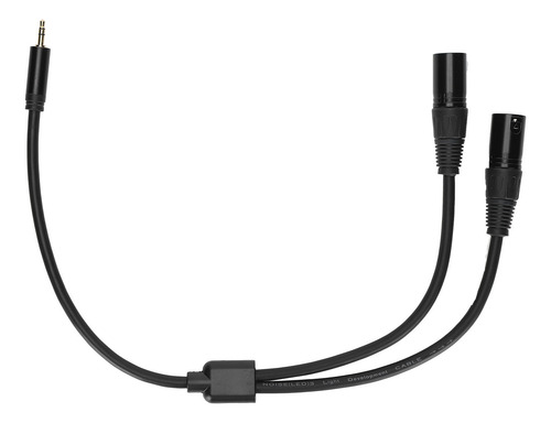 Cabo De Conexão Xlr Jorindo Dualxlr Para Divisor De 3,5 Mm 1