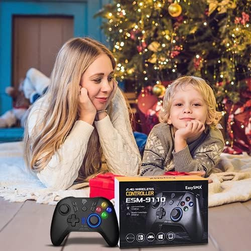 Controlador De Juegos Inalámbrico Easysmx Para Windows Tv De