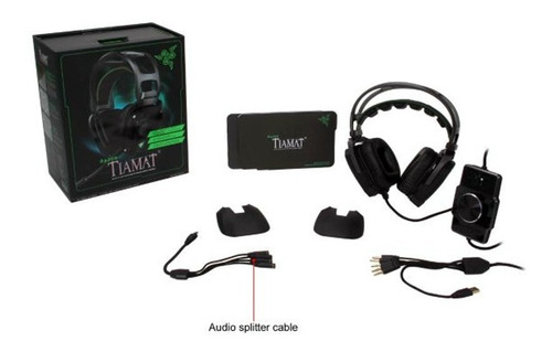 Kit Razer Tiamat 7.1 V1 Mais Teclado Deathstalker Exper (Usado)