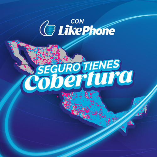 Sim Likephone Línea Nueva Plan 40gb Por 13 Meses