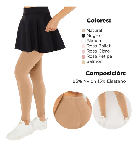 Pack De 12, Mallon 3d Para Dama Tipo Leggins Casual